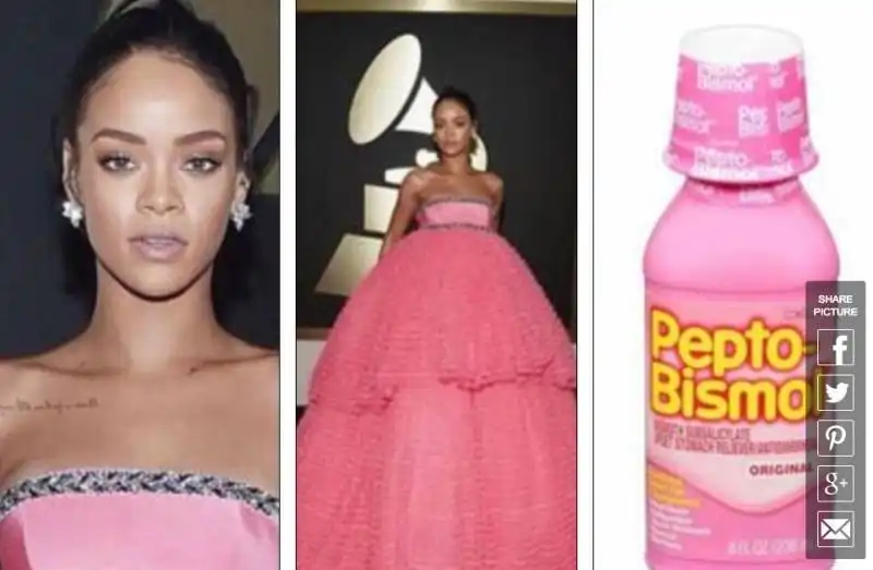 grammy 2015  l abito di rihanna e 1000 meme 15