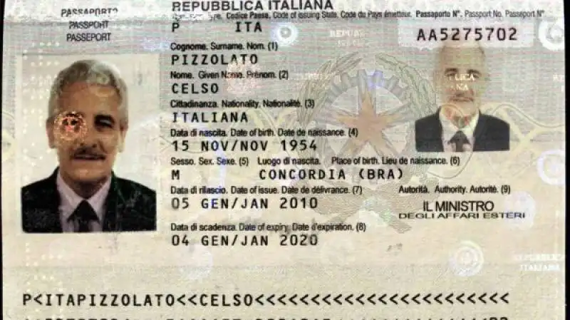 HENRIQUE PIZZOLATO - PASSAPORTO