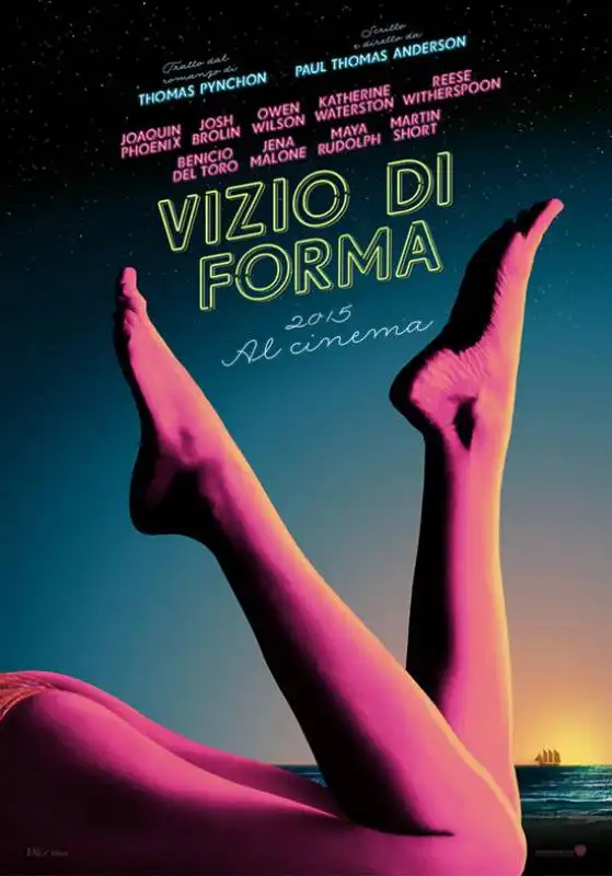 inherent vice poster italiano