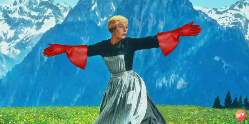 lady gaga in julie andrews