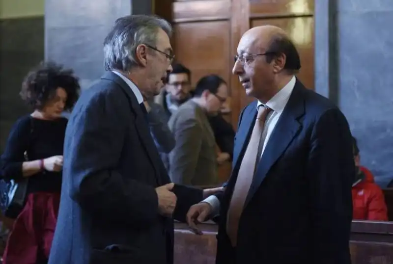 MASSIMO MORATTI E LUCIANO MOGGI