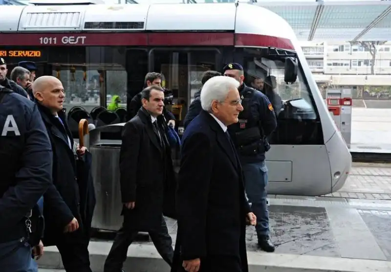 MATTARELLA TRAM FIRENZE