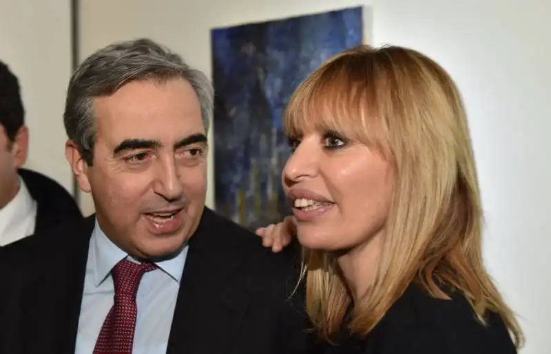 maurizio gasparri e alessandra mussolini