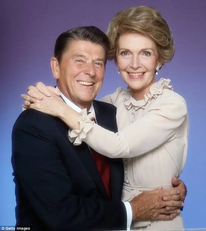 ronald e nancy reagan