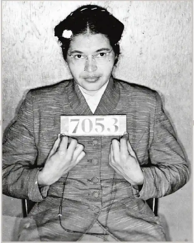 ROSA PARKS FOTO SEGNALETICA