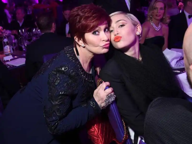 sharon osbourne and miley cyrus 