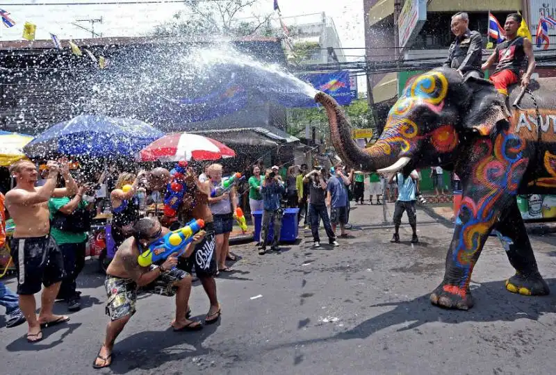 songkran water festival (thailand)