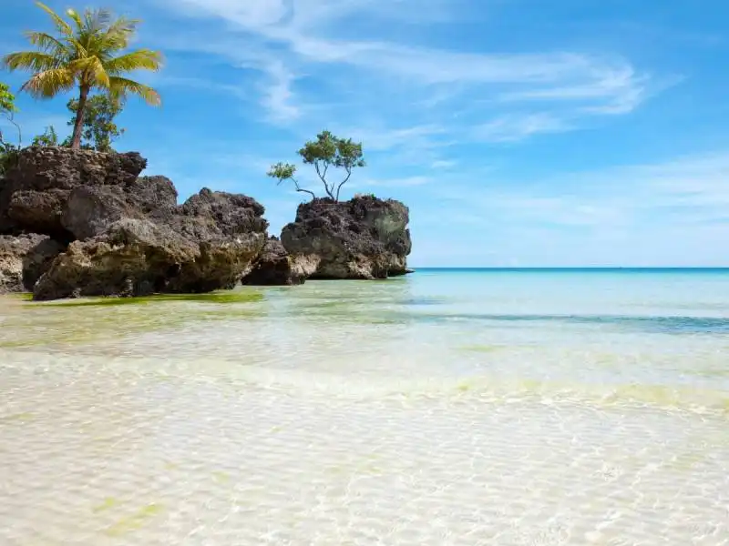 white beach, boracay, philippines