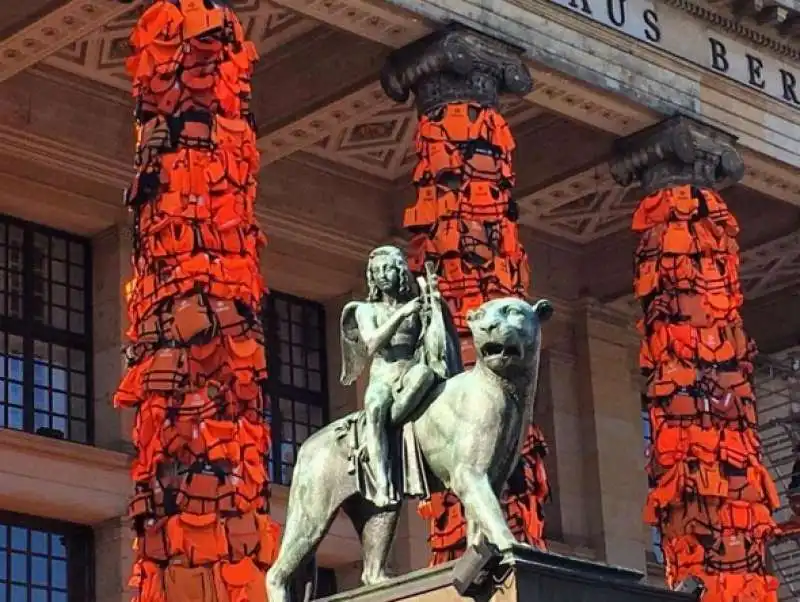 ai weiwei installazione berlino