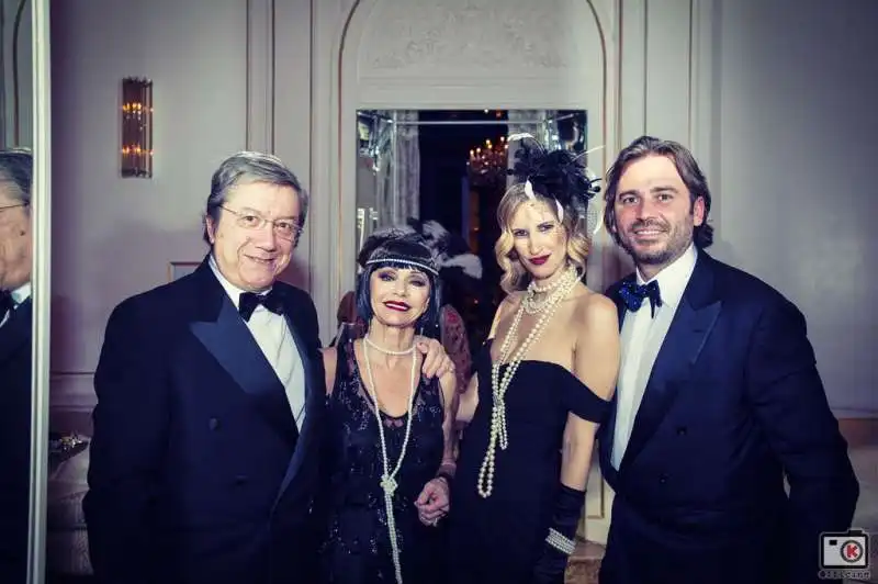 alfredo e michela tomaselli, morgan witkin e antonio girardi 