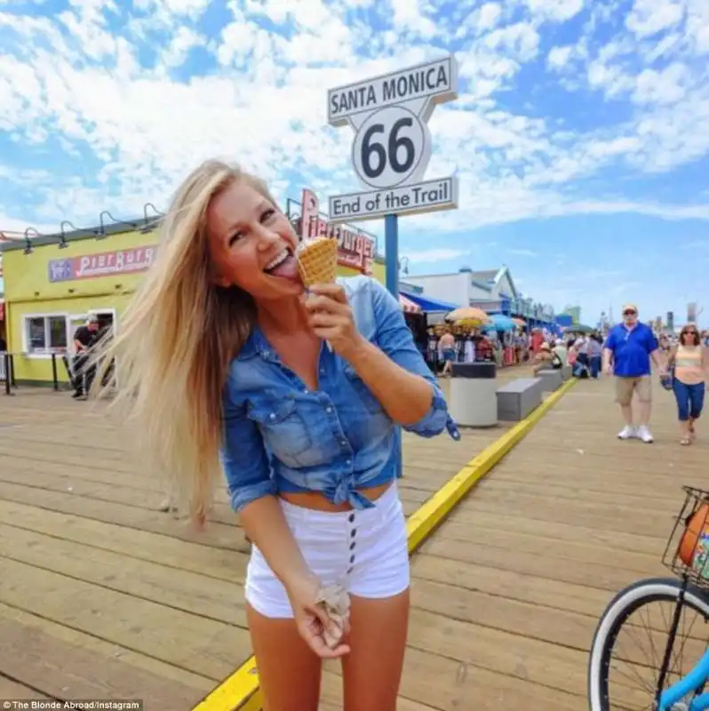 blonde abroad santa monica