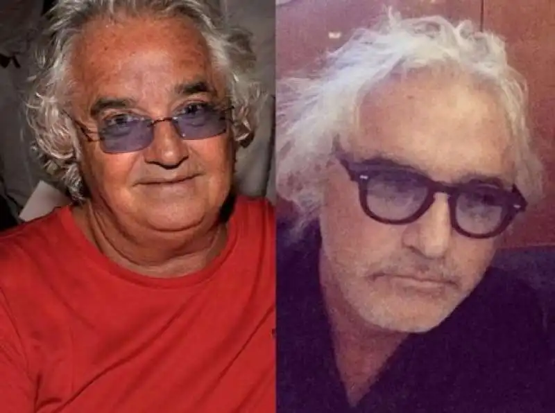 briatore prima e dopo il lifting