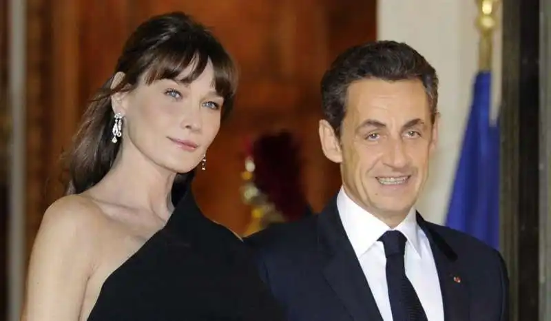 CARLA BRUNI NICOLAS SARKOZY