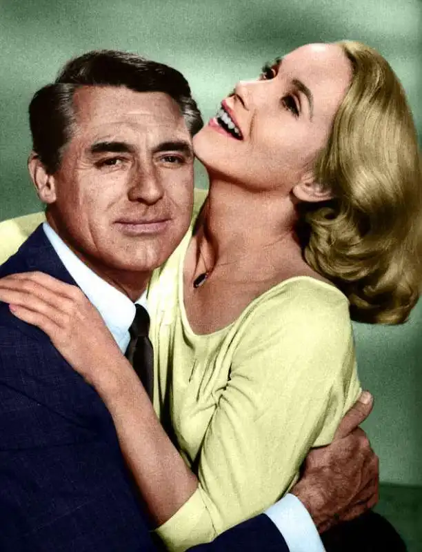 cary grant con eva marie saint