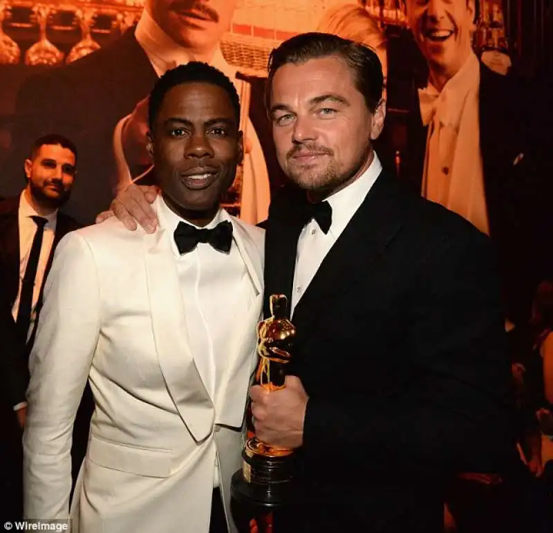 chris rock e leo di caprio