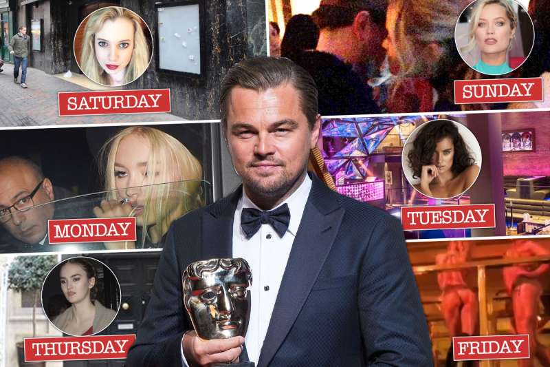 dicaprio una donna al giorno