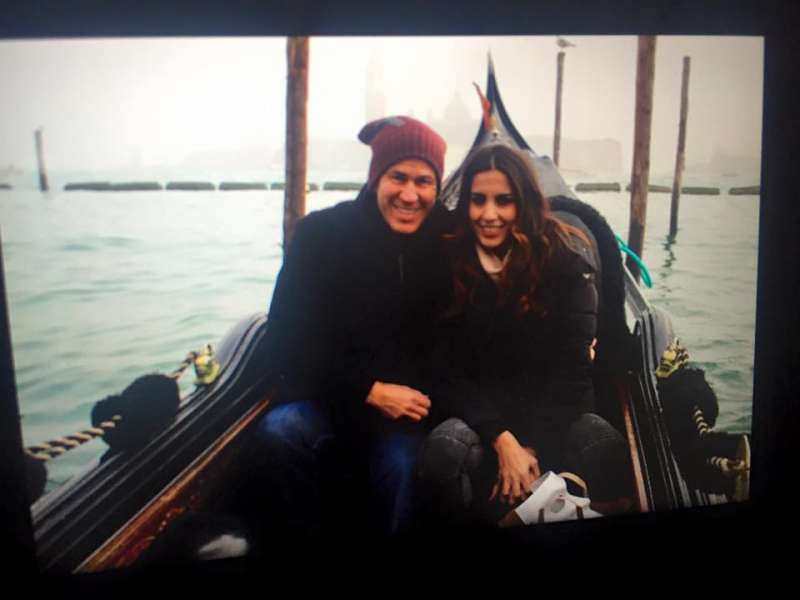 FRANCESCA BRIENZA E RUDI GARCIA A VENEZIA