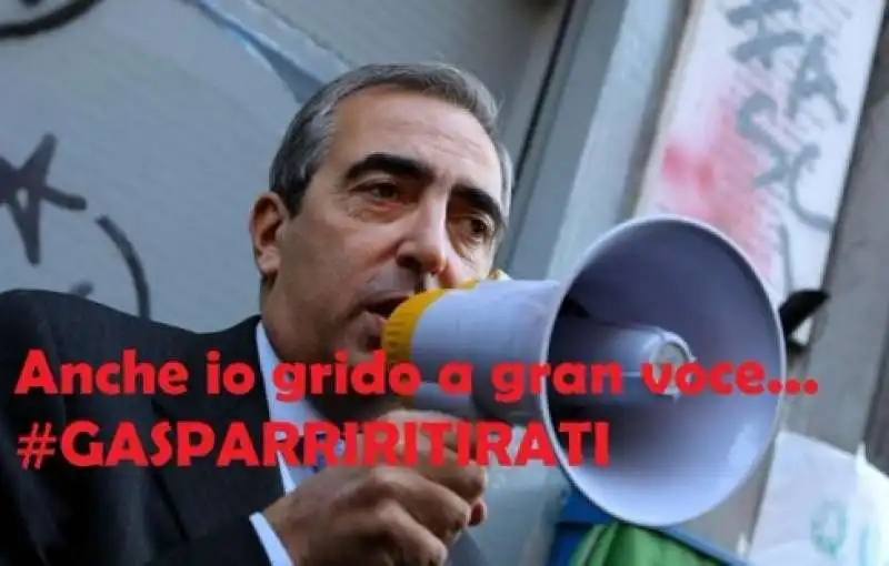 gasparri e la battuta su handicappato day   