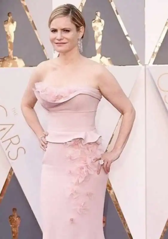 jennifer jason leigh alla notte degli oscar