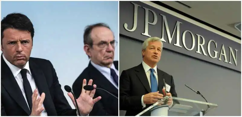 jpmorgan dimon renzi padoan