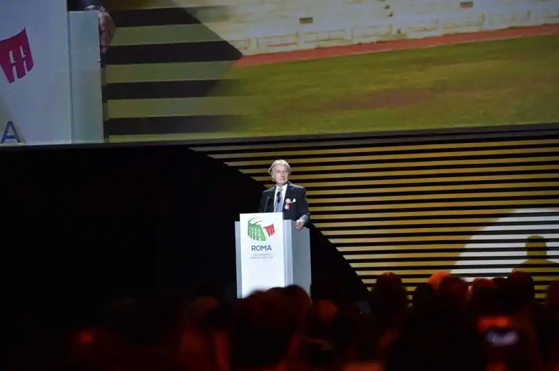 luca cordero di montezemolo presenta la candidatura di roma 2024