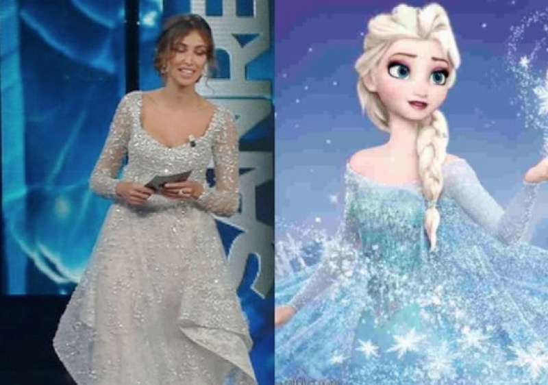 madalina ghenea come elsa di frozen