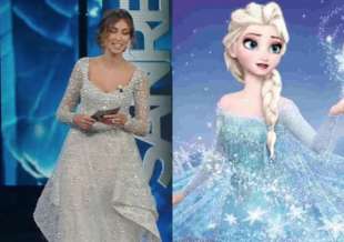 madalina ghenea come elsa di frozen