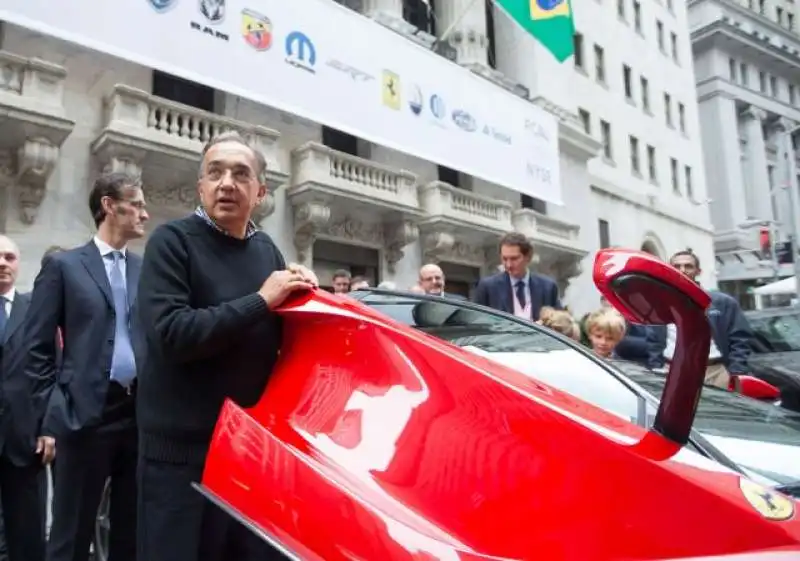 MARCHIONNE QUOTAZIONE FERRARI A NEW YORK