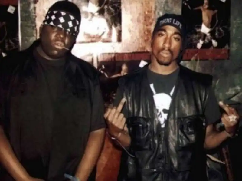 notorius big e tupac shakur