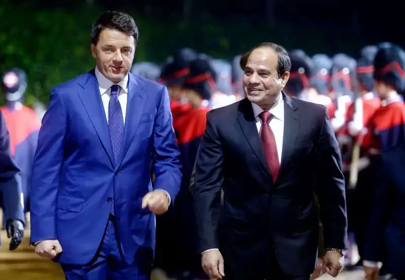 renzi al sisi