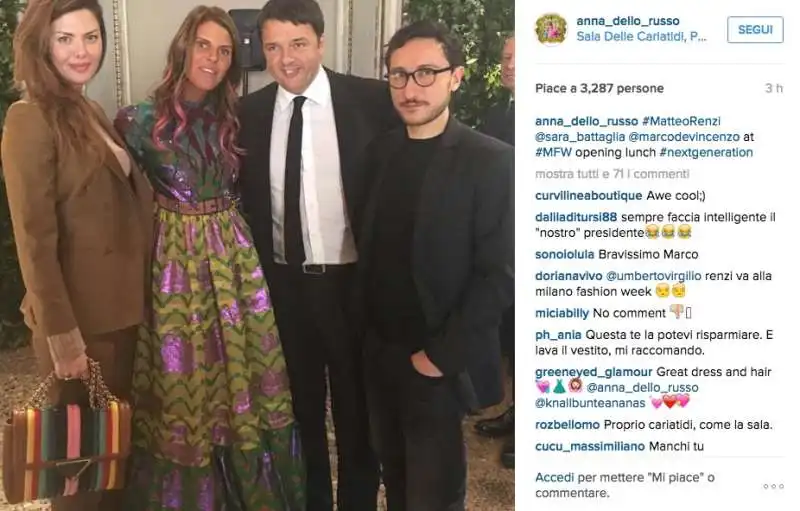 renzi anna dello russo