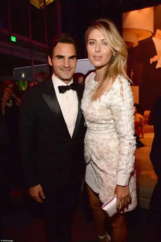 roger federer e maria sharipova 