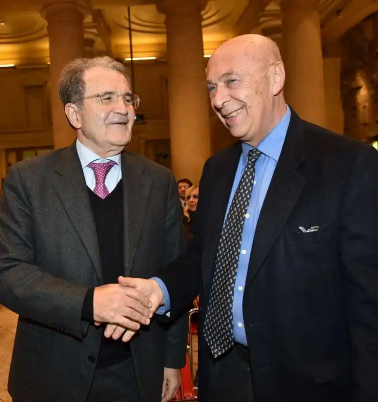 romano prodi e paolo mieli