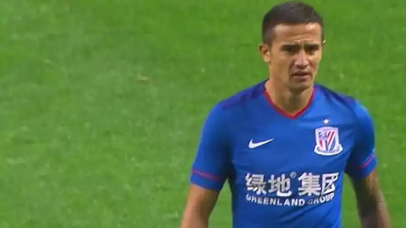 tim cahill in cina