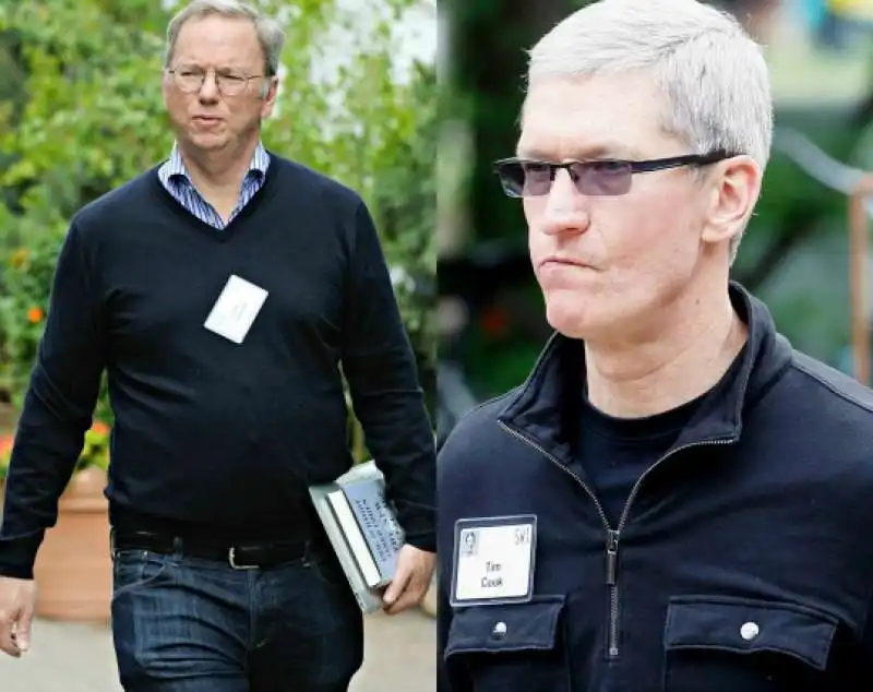 tim cook eric schmidt