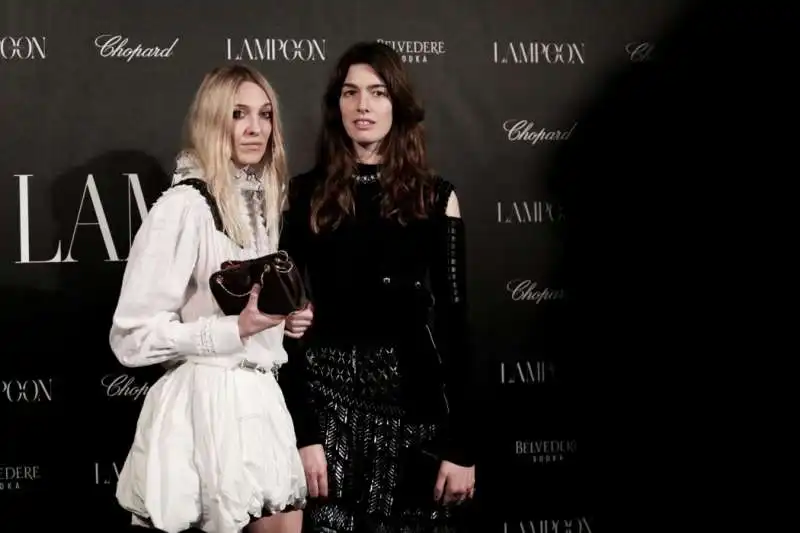 tina peduzzi in louis vuitton e luisa orfini   ph tieto mallamo