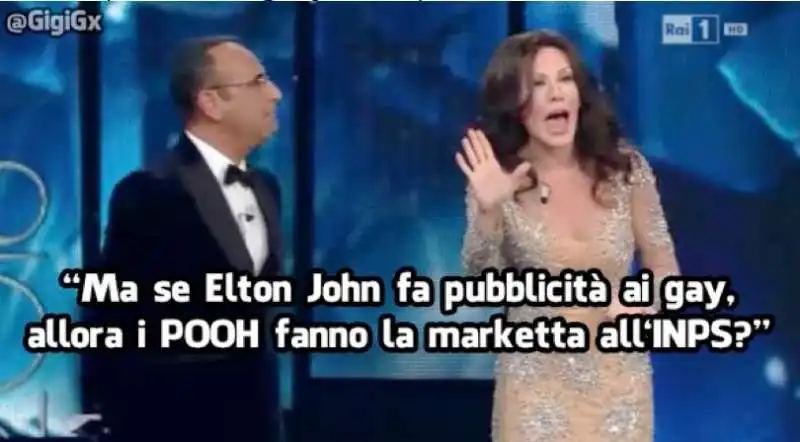 virginia raffaele carlo conti  sanremo2016 