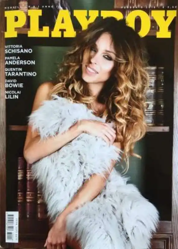 vittoria schisano sulla copertina di playboy