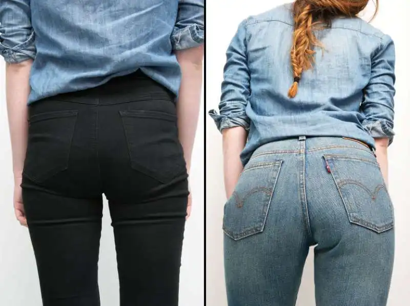 wedgie fit della levis