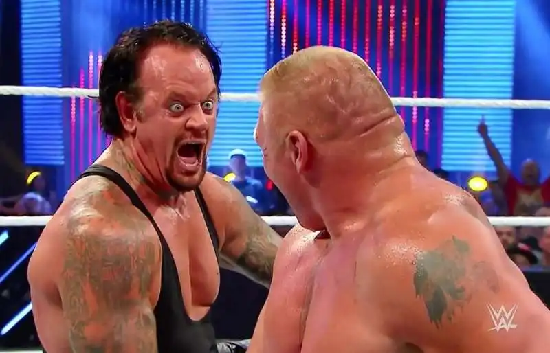 WRESTLING - UNDERTAKER CONTRO BROCK LESNAR