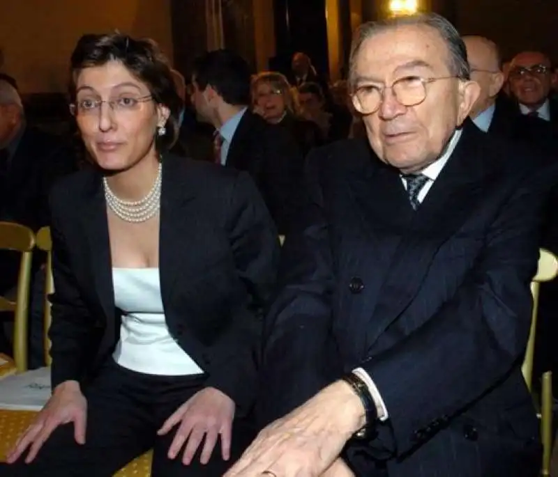 ANDREOTTI E GIULIA BONGIORNO 