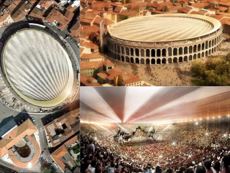 ARENA VERONA COL TETTO