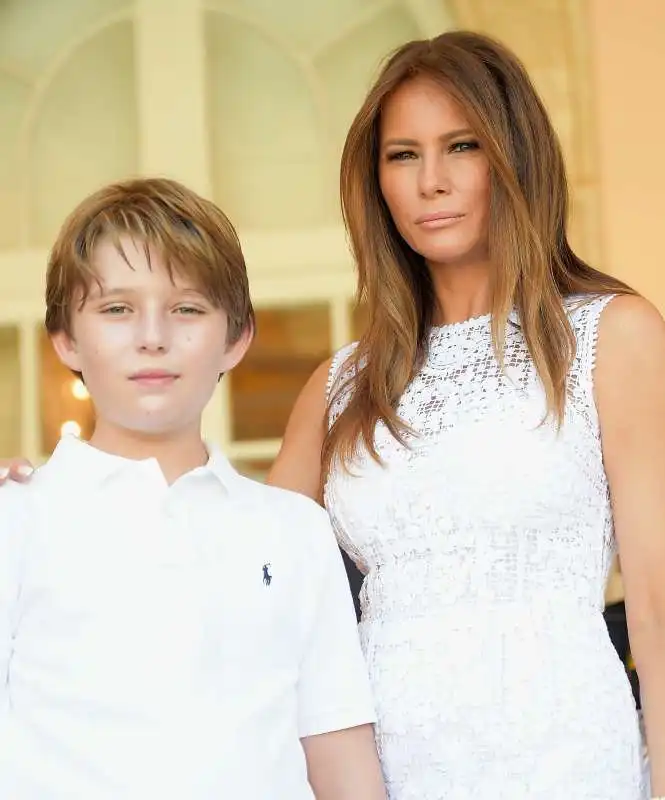 BARRON E MELANIA TRUMP