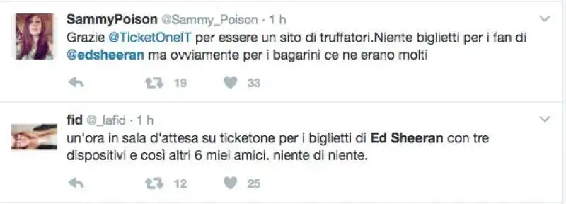 FAN INCAZZATI PER I BIGLIETTI FANTASMA PER IL CONCERTO DI ED SHEERAN