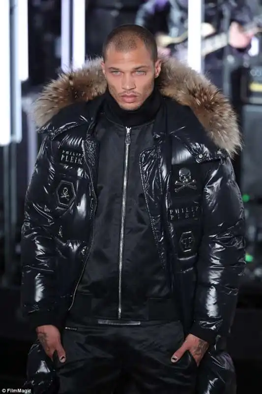 Jeremy Meeks in passerella