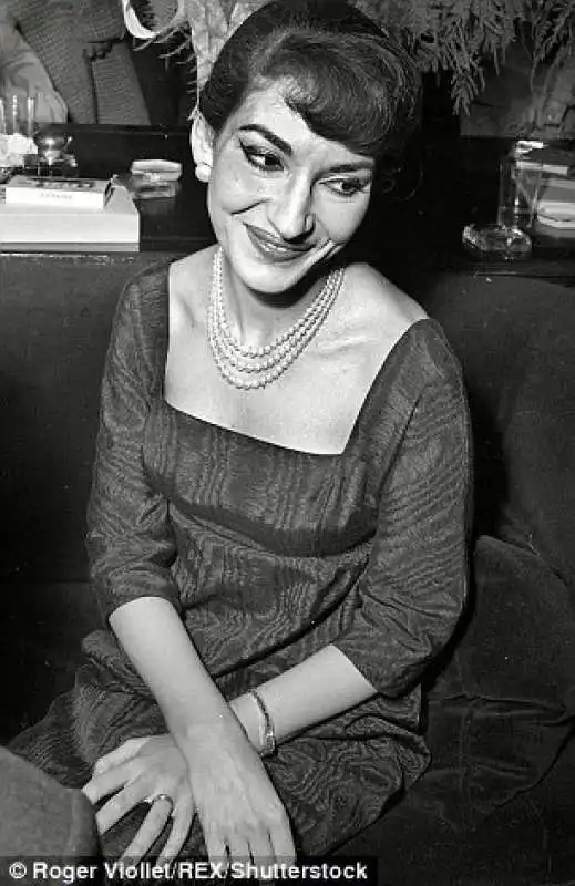 maria callas dopo la dieta