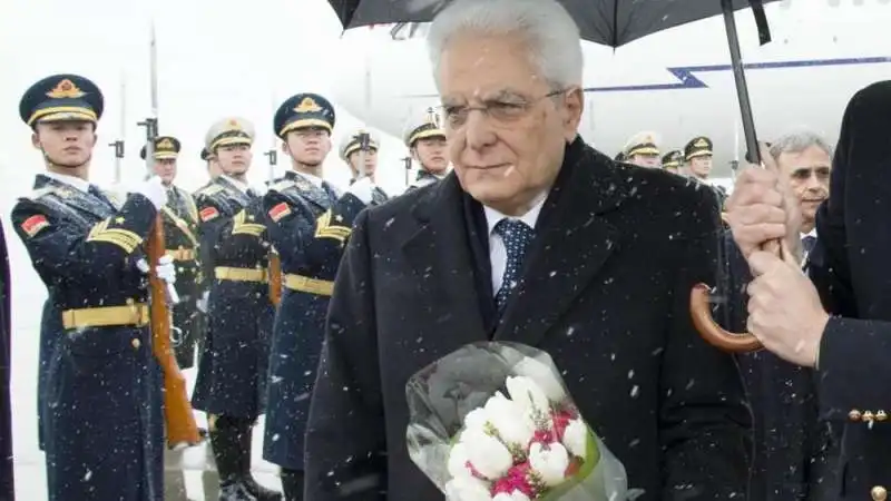 MATTARELLA IN CINA