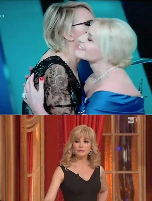 milly carlucci su de filippi e clerici