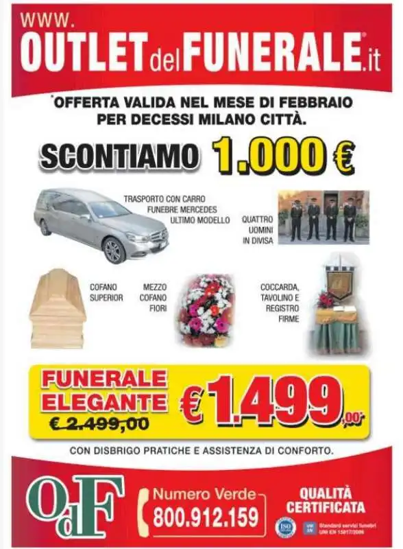 OUTLET DEL FUNERALE