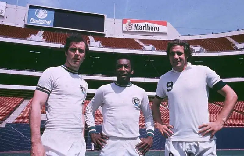 pele beckenbauer chinaglia